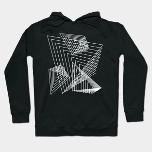 geometric triangles Hoodie